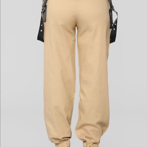 Khaki cargo pants